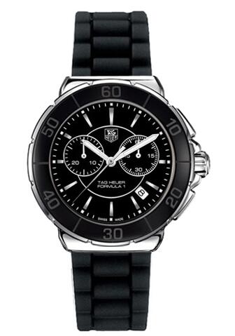 Tag heuer formula 1 CAH1210.BT0705 rubber strap womens watch replica